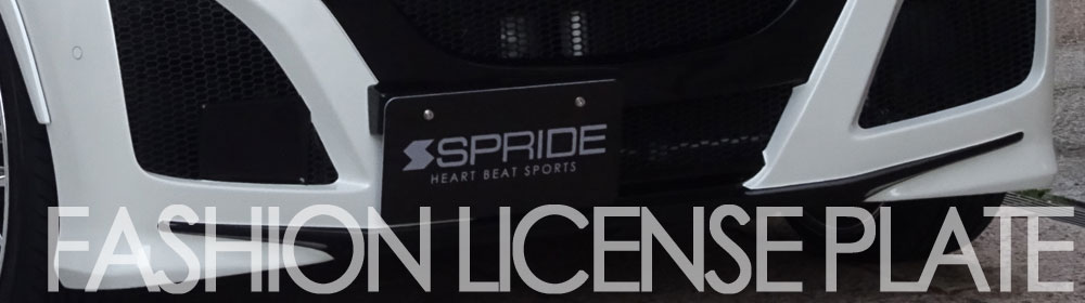 FASHION LICENSE PLATE